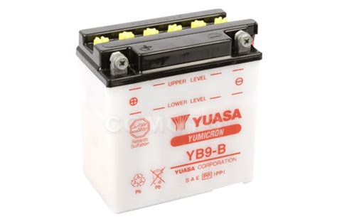 Batteria Moto YB9 B Yuasa Batteriamoto It