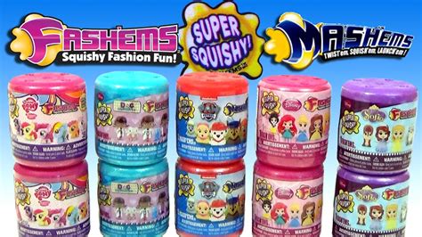 FASHEMS and MASHEMS | The Super SQUISHIEST - YouTube