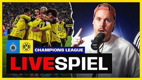 Fc Br Gge Vs Borussia Dortmund Champions League Spieltag Live