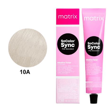 Ripley Tinte Matrix Socolor Sync Pre Bonded A Extra Light Blonde Asch