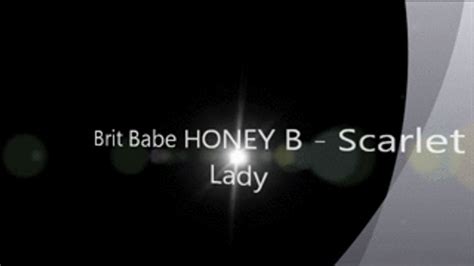 Brit Babe HONEY B Scarlet Lady BritBabes Clips Sale