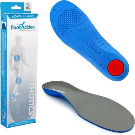 FootActive Medical Semelles orthopédiques Soutien de la voûte plantaire