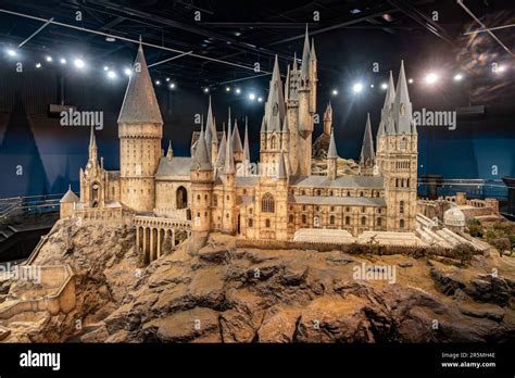 Model Of Hogwarts School Of Witchcraft And Wizardry At The Warner