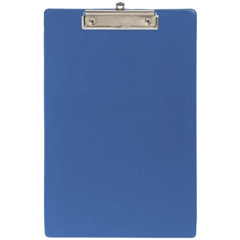 450 Clipboards Fc Marbig Pvc 4301001 Blue Foolscap No Flap 10101950