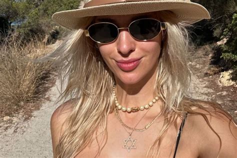 Veronika Rajek Shows Off Her Bum In A Tiny Polka Dot Bikini Page Of BlackSportsOnline