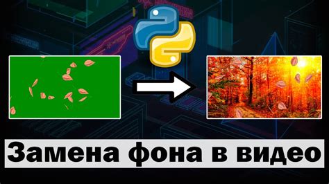 Замена зеленого цвета хромакея в видео с помощью Python Opencv Youtube