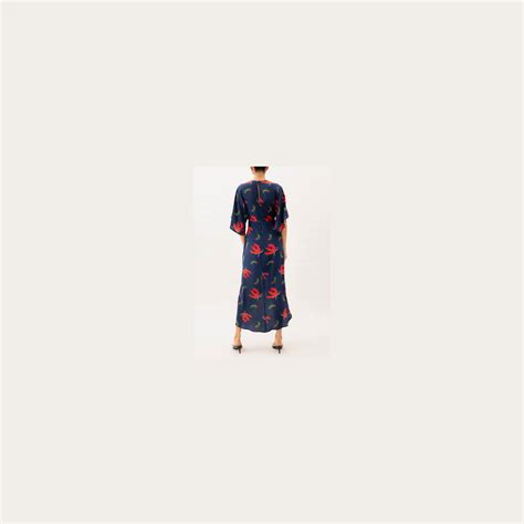 Jaline Resort Katherine Floating Flowers Maxi Dress | See What Our