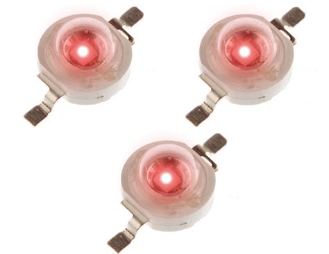 DIODA Power LED 3W Epistar RED Czerwony 625nm Sklep Opinie Cena W