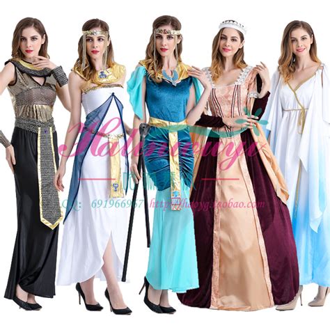 Купить Женская одежда Взрослая самка Клеопатра Египетская костюм ...