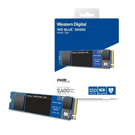 ฮารดดสส SSD M 2 NVMe WD Blue SN550 250GB