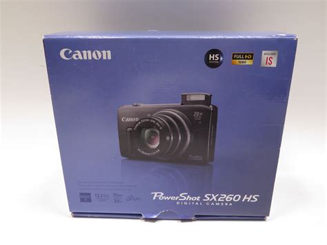 Canon PowerShot SX260 HS 12.1 MP CMOS Digital Camera 4592