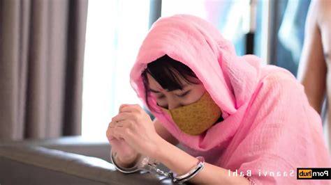 Indian Police Handcuff Desi Poor Girl Because Of Her Big Ass