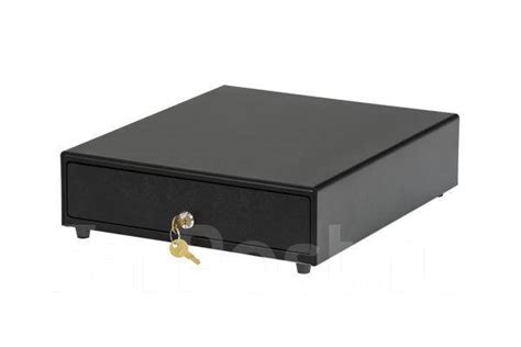 Денежный ящик АТОЛ SB-330-B 330*380*90, механический, черный ...