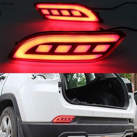 CSCSNL 1 Set For Jeep Compass 2017 2018 12V Car LED Rear Light Tail