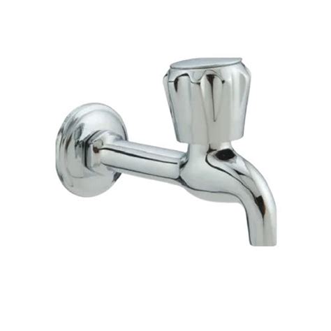 Silver Round Polished Finish Corrosion Resistant Stainless Steel Tap At