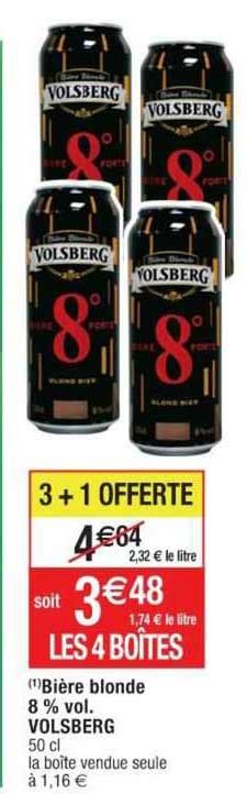Promo Bi Re Blonde Vol Volsberg Chez Cora Icatalogue Fr