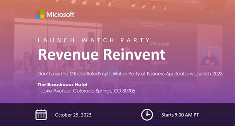 microsoft biz apps launch event salessmyth