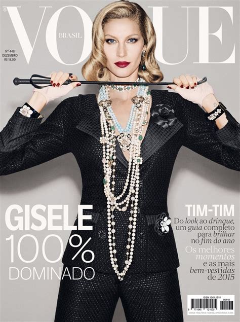 Gisele Bundchen Covers Vogue Brazil December 2015 - Design Scene ...