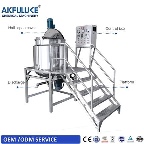 L L Mixing Tank Homogenizing Mixer Liquid Soap Mixing Machine