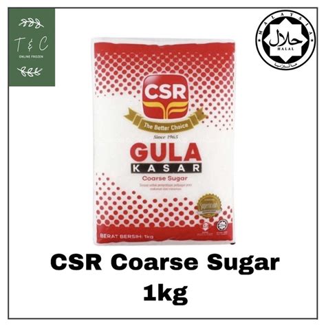 Csr Coarse Sugar 1kg Shopee Malaysia