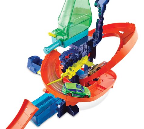 Hot Wheels Shifters Color Splash Science Lab Playset Shop Hot Wheels Cars Trucks Race Tracks