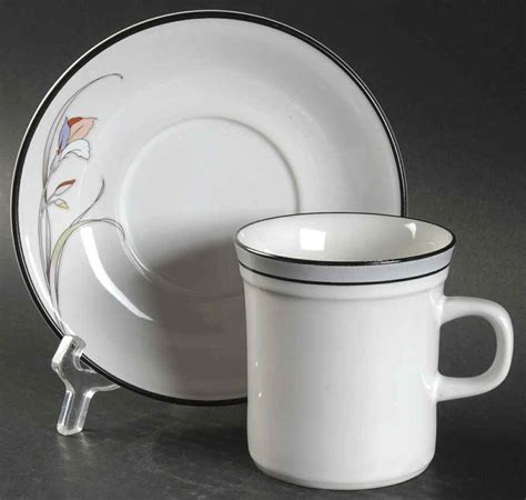 Horizon East Flat Cup Saucer Set By Nitto Replacements Ltd