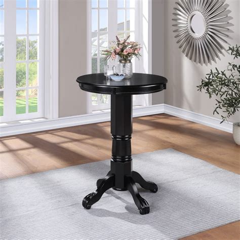 Boraam Florence Pub Table Black Sandthru Walmart