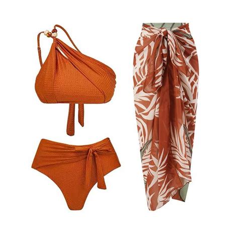 Jual Kenny Bikini Set Pcs Woman Premium Baju Renang Wanita One Shoulder