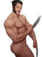 Post 5317352 Drawnpr0n Logan Marvel Taronegerton Wolverine X Men