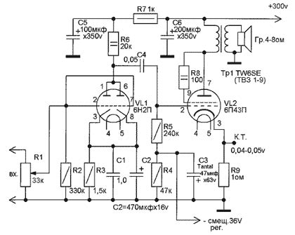 Music Angel - Ламповые усилители - Однотактный ламповый