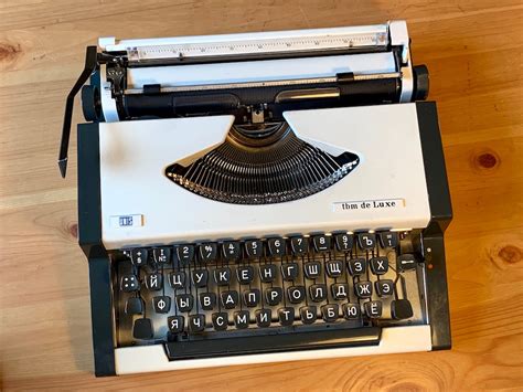 Магазин — Пишущие машинки в XXI веке