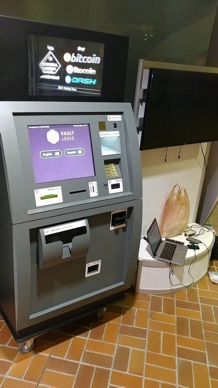 Vault Logic cryptocurrency ATM machine producer