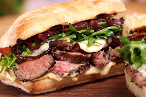 The Best Grilled Steak Sandwich