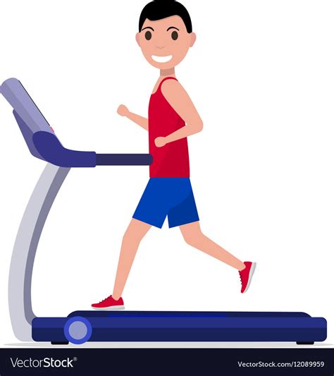 Treadmill Isolated Cartoon Royalty Free Vector Image, 46% OFF