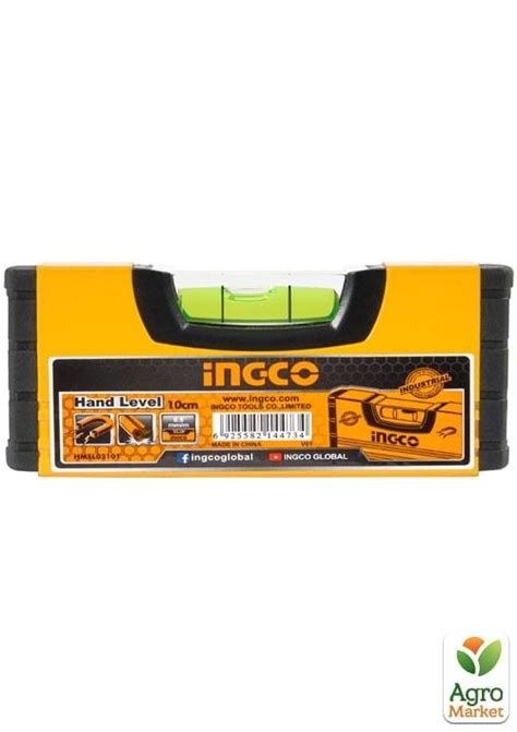 Уровень 10 см с магнитами INGCO INDUSTRIAL купить почтой в Одессе ...