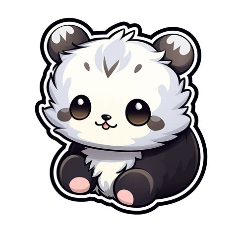 Download Panda Svg Kawaii Easy Cute Panda Drawing Png Image With No Download Panda Svg