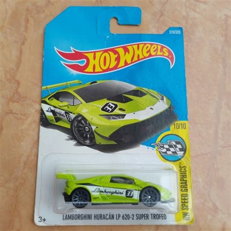 Jual Hot Wheels Lamborghini Huracan Lp Super Trofeo Hijau Shopee Indonesia
