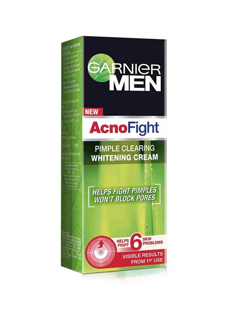 Garnier Men Acno Fight Pimple Clearing Whitening Cream Buy Online Price In India