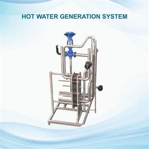 Steel Hot Water Generation System For Cooler Gasketed Plate And Frame