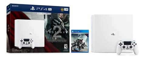 Limited Edition Destiny 2 White Ps4 Pro Bundle Launching On September 6th Gaming Age