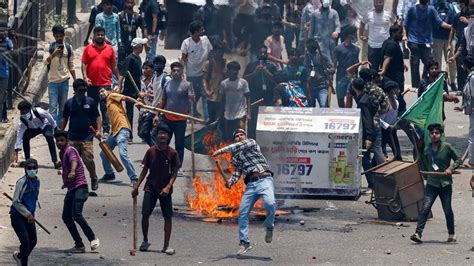 Bangladesh Students Refuse To Hold Talks With PM Sheikh Hasina Call