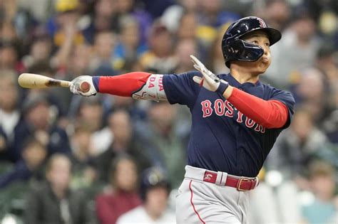 Masataka Yoshida Smacks A Pair Of Eighth Inning Home Runs As Red Sox