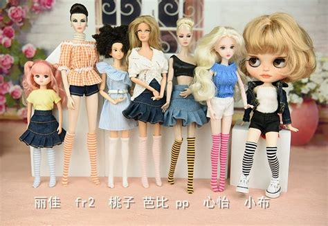 Чулки, носки в полоску для кукол Барби 1/6, 1 пара | Игрушки и хобби ...