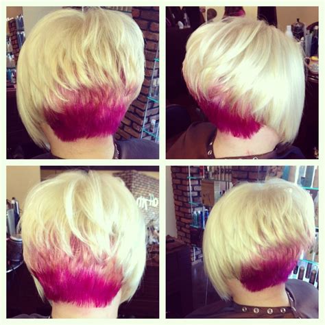 Light Pink Dark Pink And Platinum Blonde