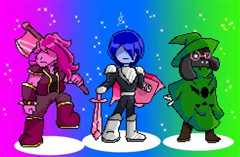 Deltarune Pixel Art Undertale Español Amino