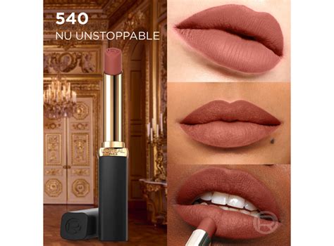 LABIAL LOREAL COLOR RICHE INTENSE VOLUMN MATTE 540 LE NUDE UNSTOPP 24 ML