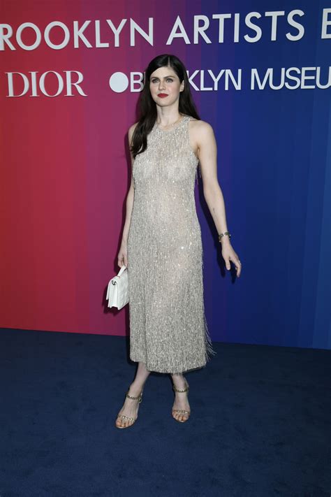 Alexandra Daddario Attends Brooklyn Artists Ball 2025 • CelebMafia