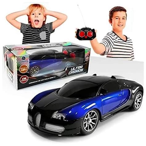 Bugatti De Controle Remoto - Carrinho de Controle Remoto Ultra Carros Bugatti 1:24 6 Comandos ...