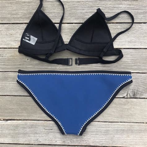 Triangl Crochet Stick Bikini Size S DM Me If You Depop