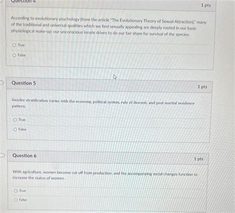 Sex Refers To Biological Differences While Gender Chegg